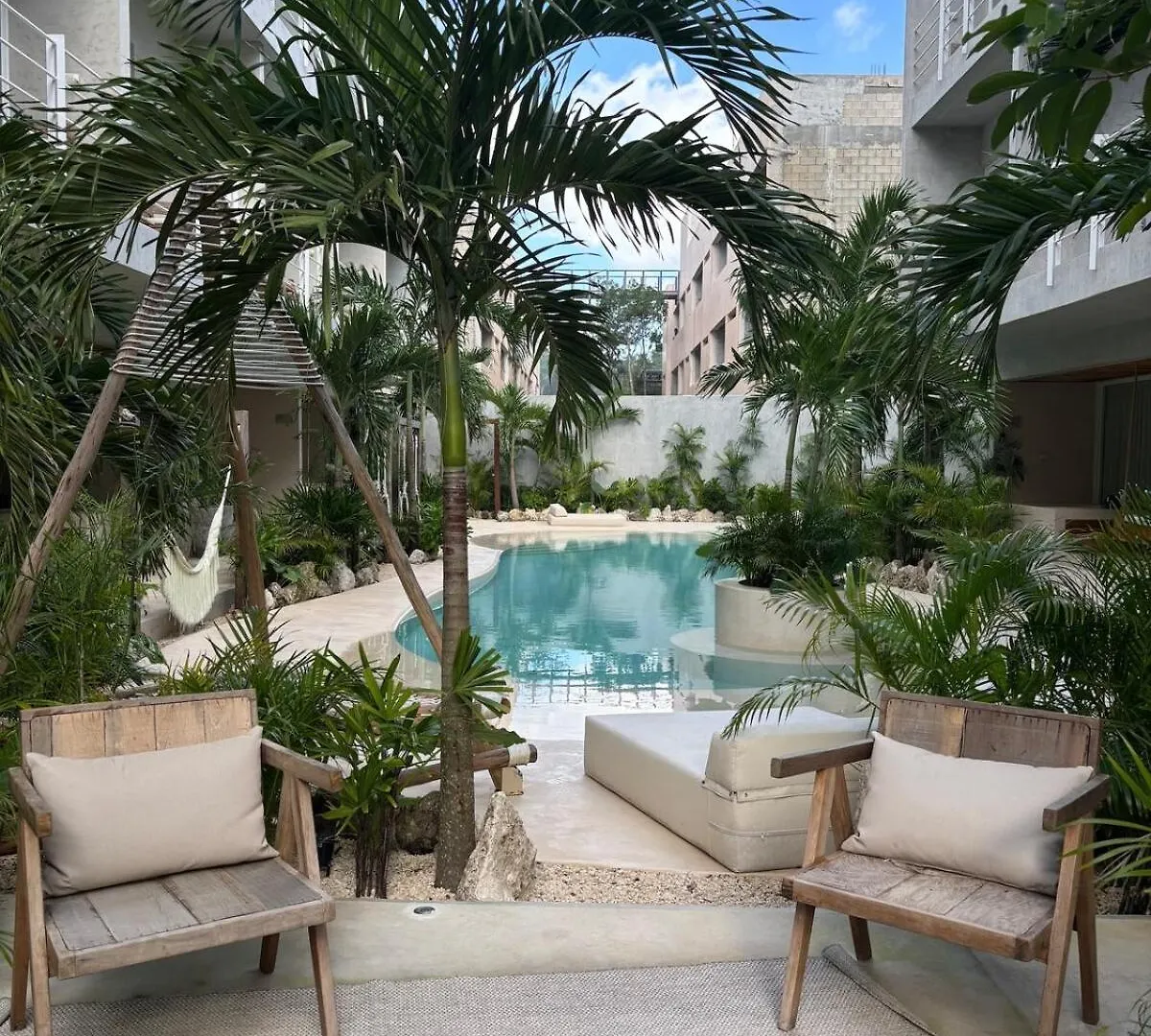 New Loft With Beach Club Access Тулум