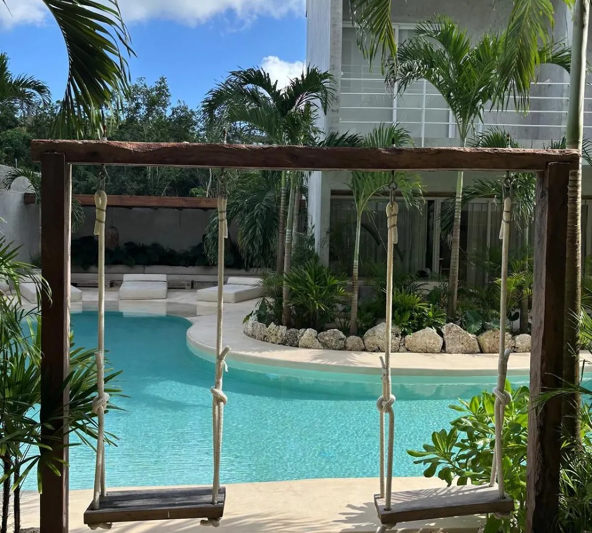 Апартаменты New Loft With Beach Club Access Тулум Мексика